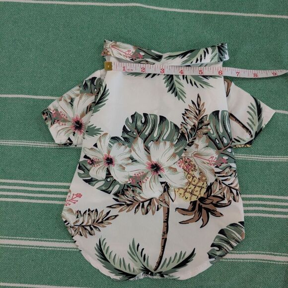 2/$10🐾 New Size Large Tropical Hawaiian Dog Shirt - Cat Shirt 🐾 - Picture 6 of 9